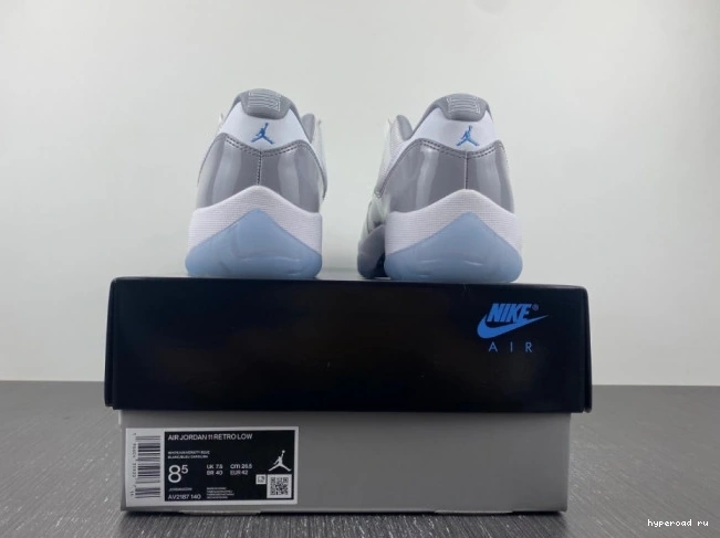 Grey Air Cement AV2187-140 Low Jordan 11 0703